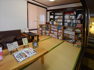 漫画がたくさん！図書ライブラリー
