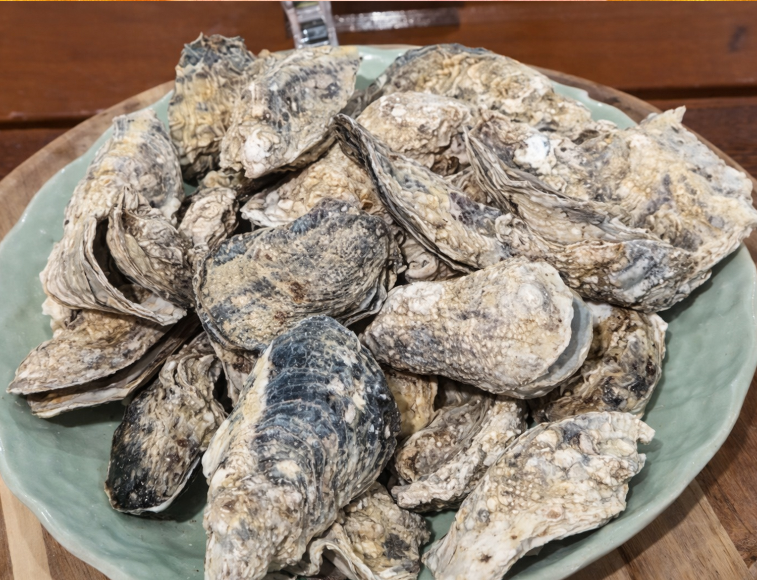 焼き牡蠣の写真
